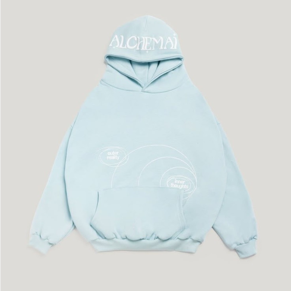 Alchemai Light Blue Hoodie